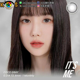 Lenstown It's Me Coco Gray 잇츠미 코코그레이 